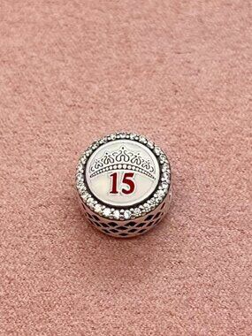 Pandora 15 Years Old exclusive charm